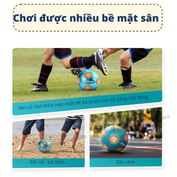 BÓNG ĐÁ CHO BÉ KIDS SOCCER - MIDEER