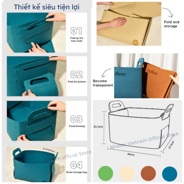 TOY STORAGE BAG - MIDEER