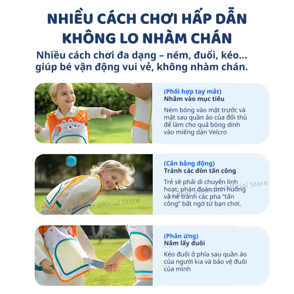 ĐỒ CHƠI NÉM BÓNG DÁN  - MIDEER