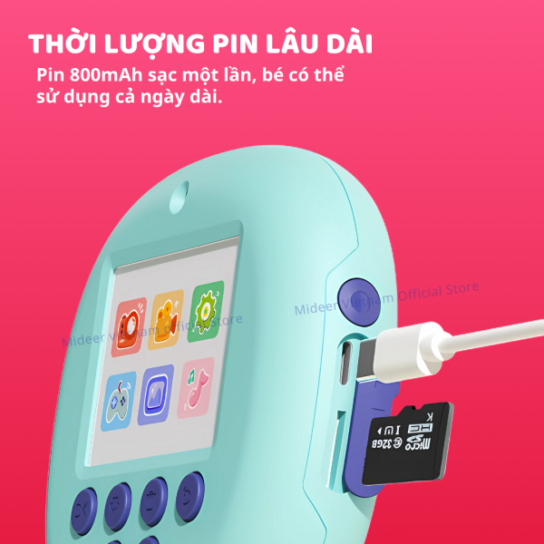 MÁY CHỤP ẢNH MINI SAY CHEESE KIDS SIMULATED TOY- MIDEER