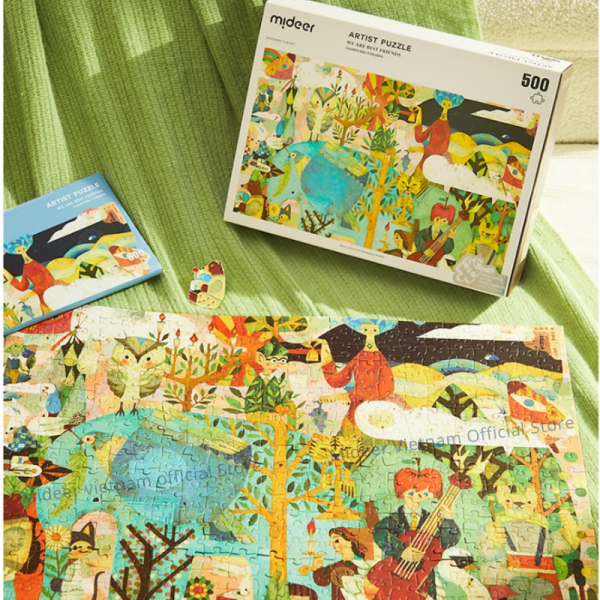 XẾP HÌNH 500 MIẾNG ARTIST PUZZLES - MIDEER