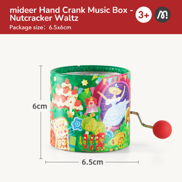 HỘP PHÁT NHẠC HAND CRANK MUSIC BOX - MIDEER