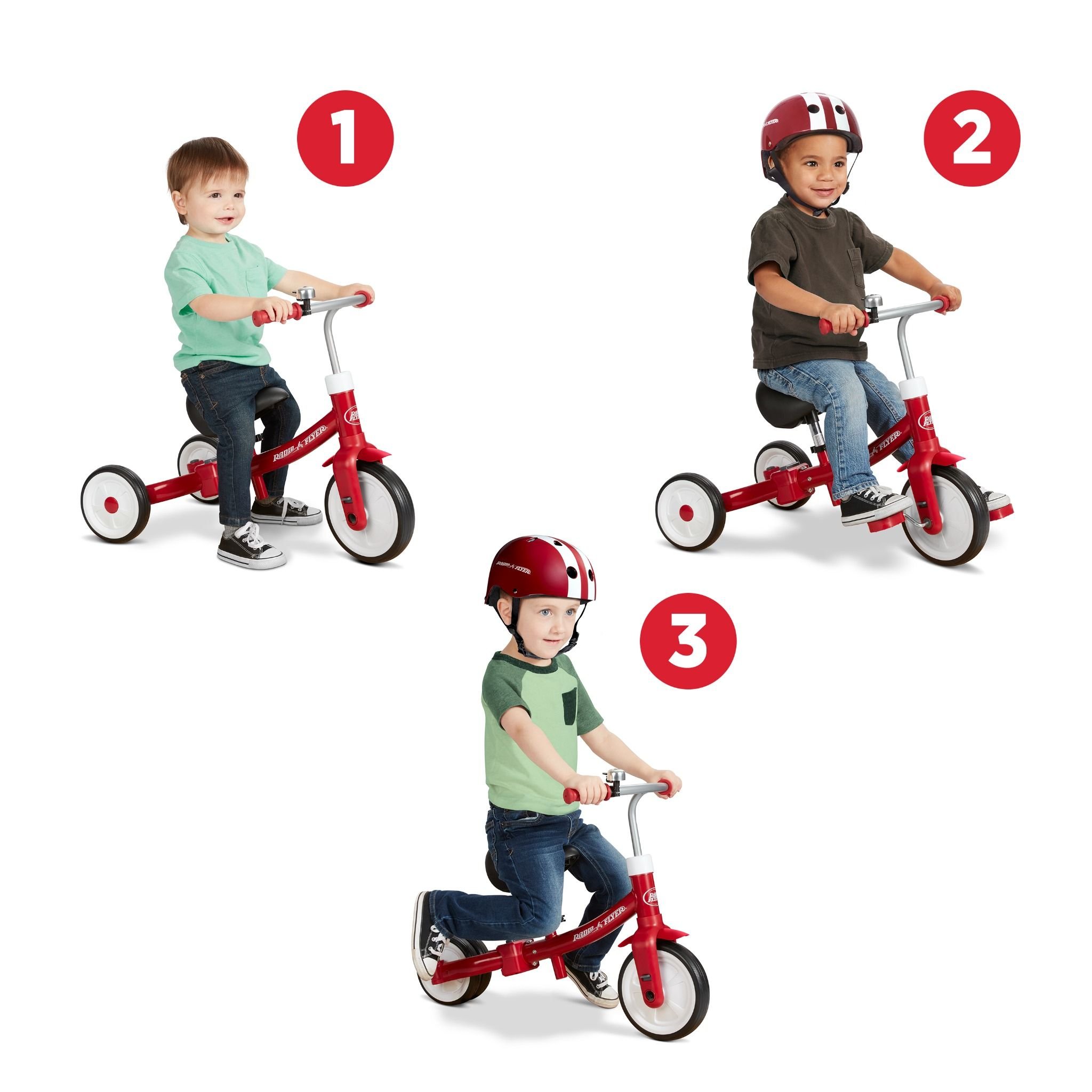 XE ĐẠP BA BÁNH TRẺ EM TRIPLE PLAY TRIKE - RADIO FLYER