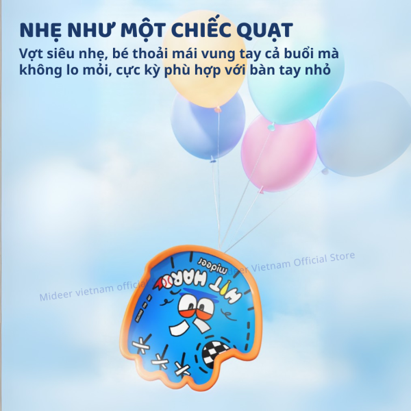 BỘ VỢT NÉM BÓNG DÍNH SUCTION BALL SET- MIDEER