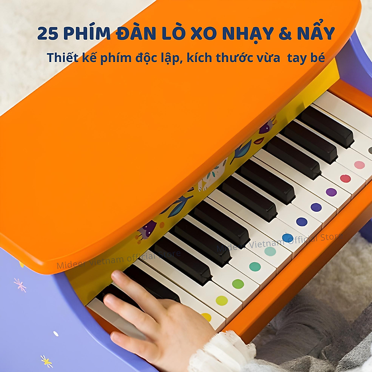 ĐÀN PIANO CHO BÉ  - MIDEER