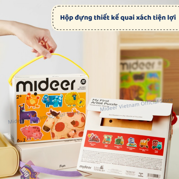 ĐỒ CHƠI GHÉP HÌNH MY FIRST PUZZLE - MIDEER