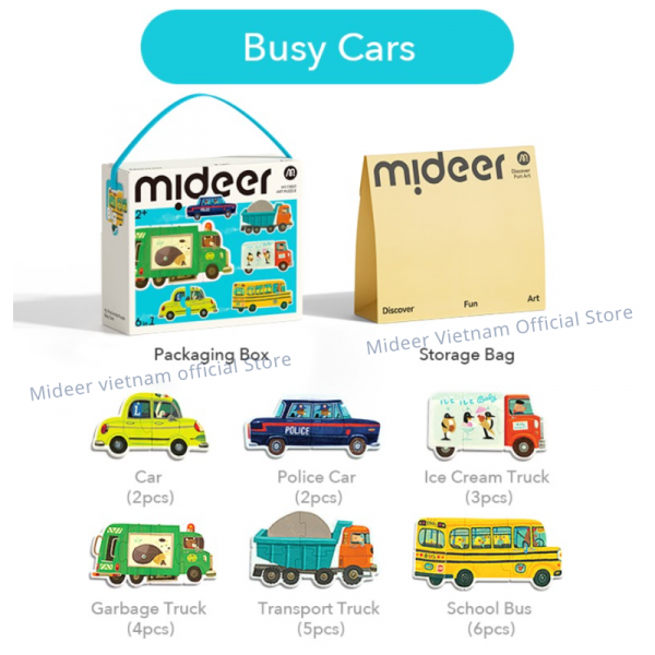 ĐỒ CHƠI GHÉP HÌNH MY FIRST PUZZLE - MIDEER