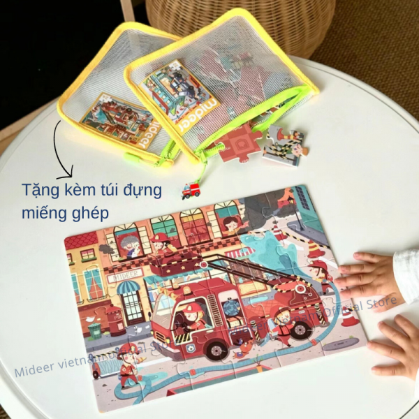 XẾP HÌNH PUZZLES LEVEL UP - MIDEER