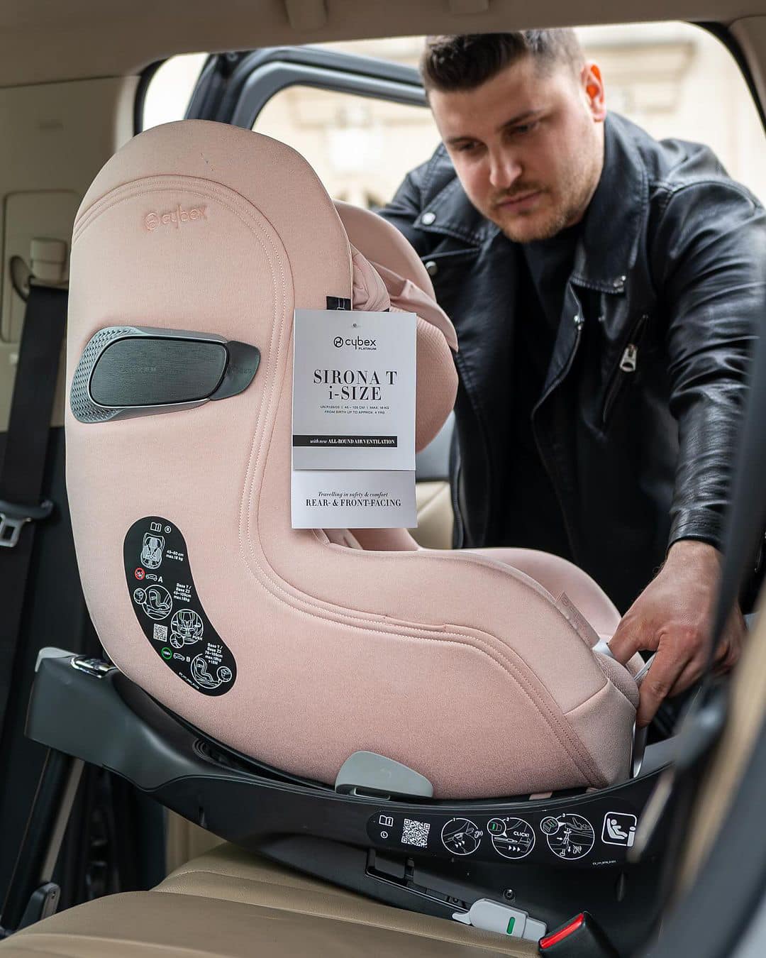 GHẾ NGỒI Ô TÔ PLATINUM SIRONA T i-SIZE PLUS - CYBEX