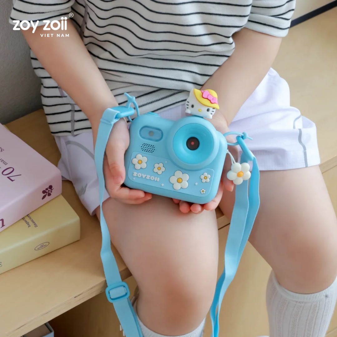 MÁY CHỤP ẢNH CHO BÉ KÈM THẺ NHỚ MÁY CHỤP HÌNH MINI ZOYZOII KIDS CAMERA