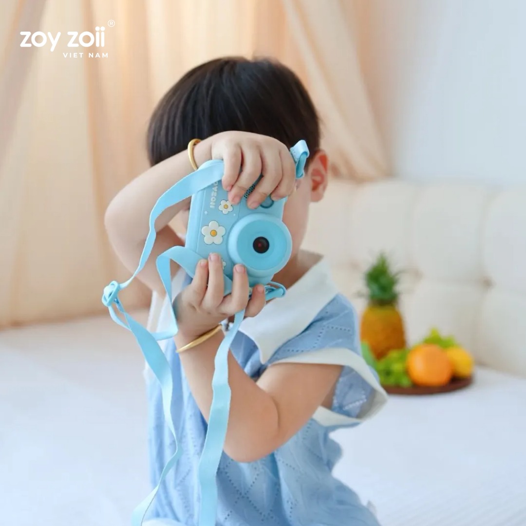MÁY CHỤP ẢNH CHO BÉ KÈM THẺ NHỚ MÁY CHỤP HÌNH MINI ZOYZOII KIDS CAMERA