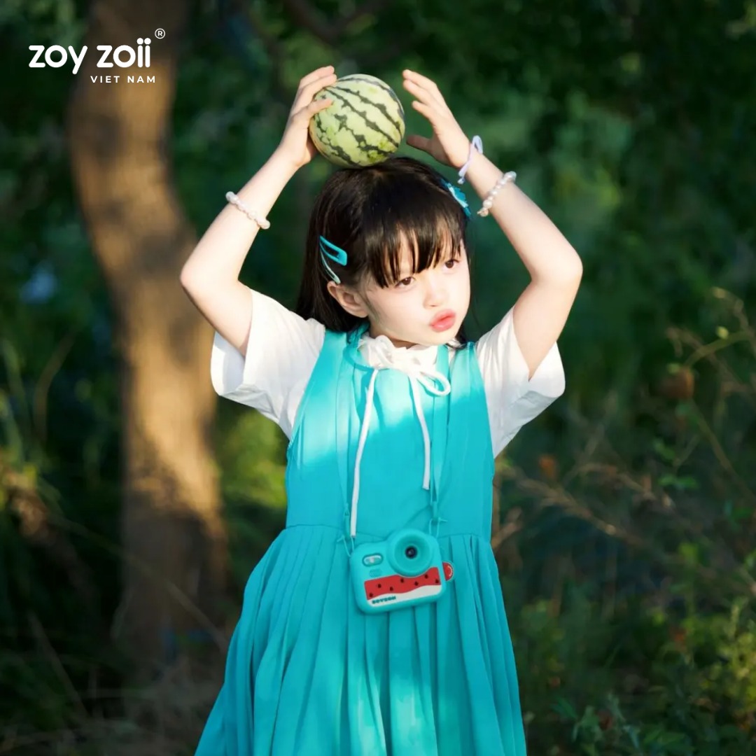 MÁY CHỤP ẢNH CHO BÉ KÈM THẺ NHỚ MÁY CHỤP HÌNH MINI ZOYZOII KIDS CAMERA
