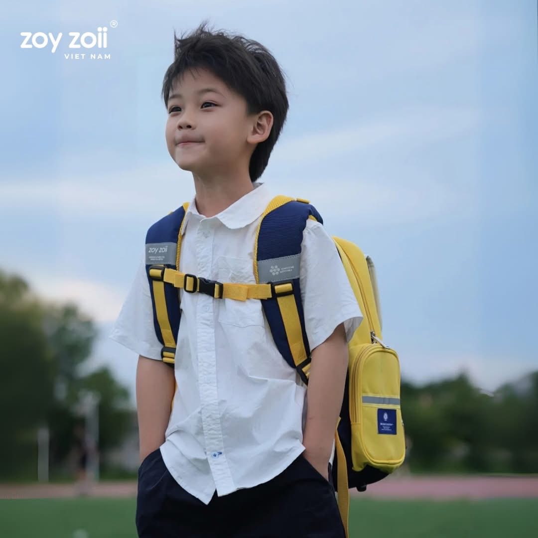 BALO ZOYZOII ĐI HỌC CHO BÉ CẤP 1, CẶP CHỐNG GÙ ĐI HỌC CHO BÉ 6,7,8,9,10 TUỔI B88