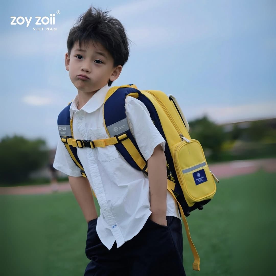 BALO ZOYZOII ĐI HỌC CHO BÉ CẤP 1, CẶP CHỐNG GÙ ĐI HỌC CHO BÉ 6,7,8,9,10 TUỔI B88