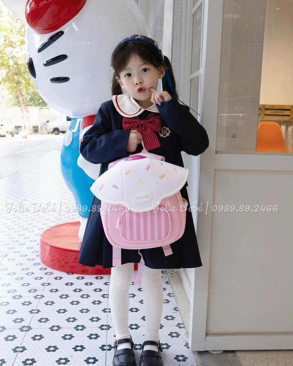 BALO ZOYZOII CHO BÉ MẦM NON HÌNH CÂY NẤM MUSHROOM SERIES BACKPACK, CẶP ĐI HỌC CHO BÉ MẦM NON MÃ B50