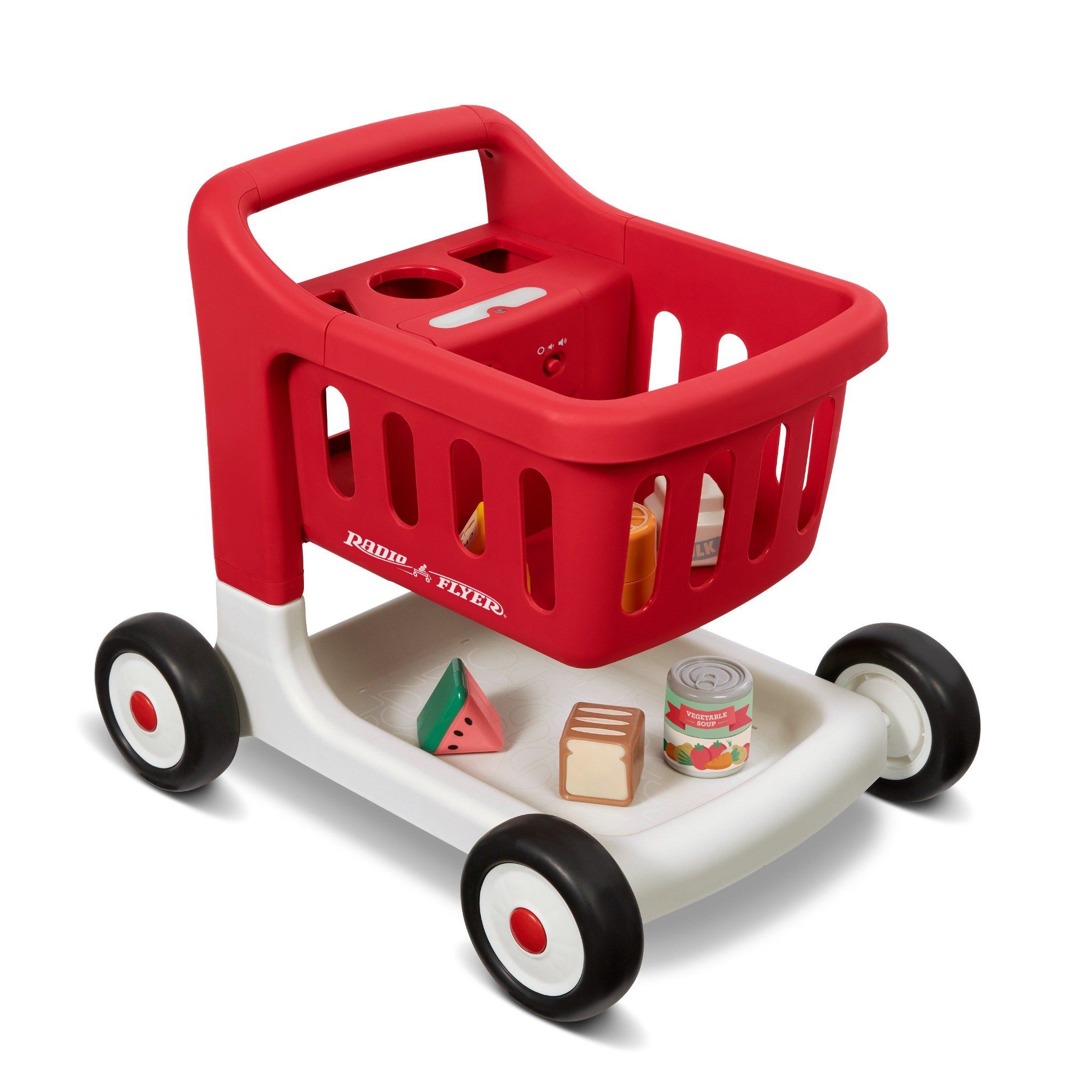XE ĐỒ CHƠI TRẺ EM SCAN & SORT SHOPPING CART WITH LIGHTS & SOUNDS - RADIO FLYER