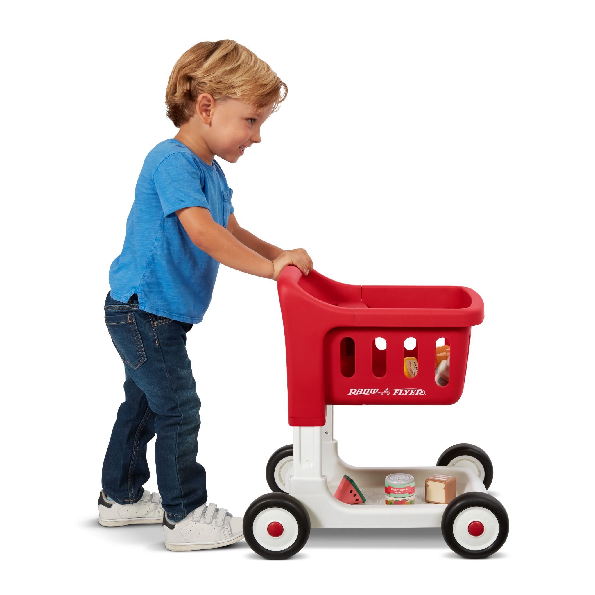 XE ĐỒ CHƠI TRẺ EM SCAN & SORT SHOPPING CART WITH LIGHTS & SOUNDS - RADIO FLYER