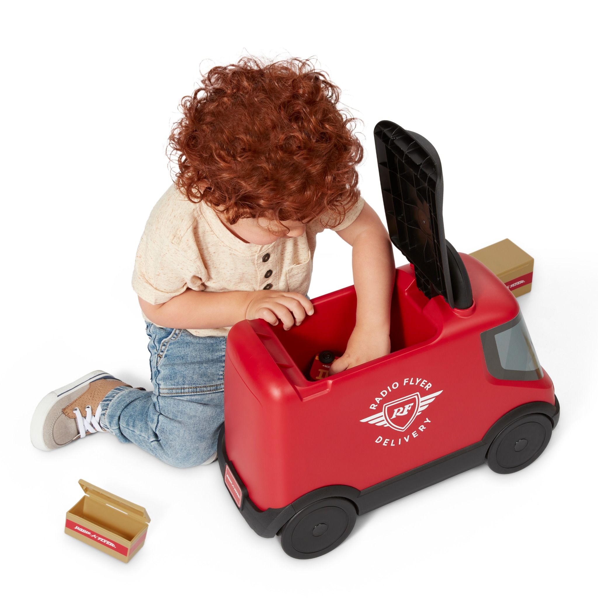 XE ĐỒ CHƠI TRẺ EM RIDE & DELIVER TRUCK - RADIO FLYER