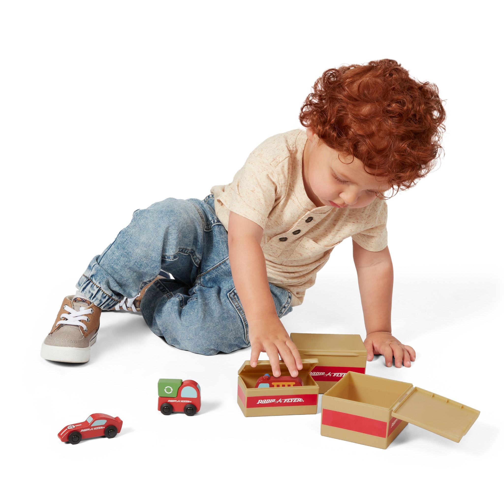 XE ĐỒ CHƠI TRẺ EM RIDE & DELIVER TRUCK - RADIO FLYER