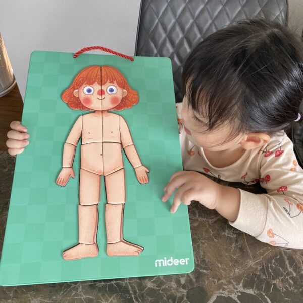 XẾP HÌNH CƠ THỂ HUMAN BODY MAGNETS - MIDEER