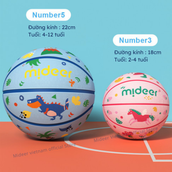 BÓNG RỔ CHILDREN'S BASKETBALL - MIDEER