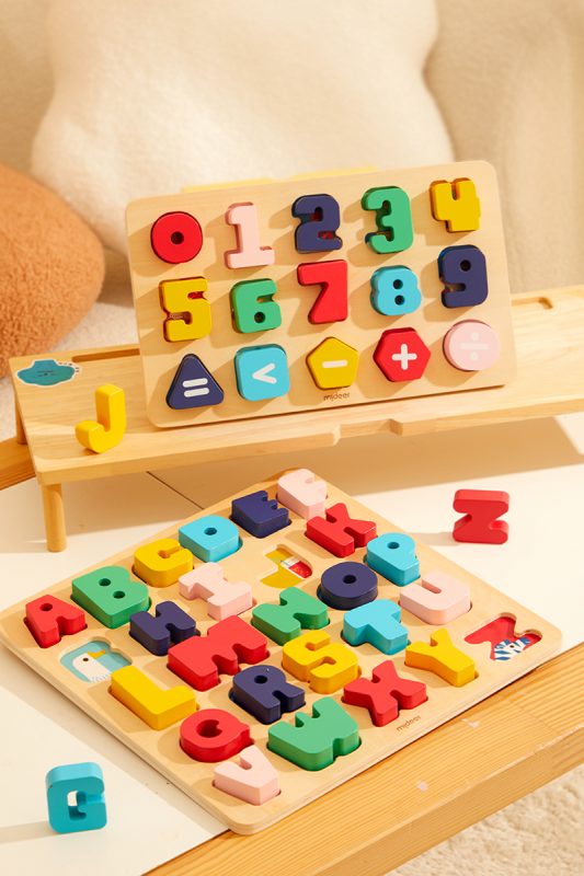 ĐỒ CHƠI GHÉP HÌNH GỖ WOODEN PEG PUZZLES - MIDEER