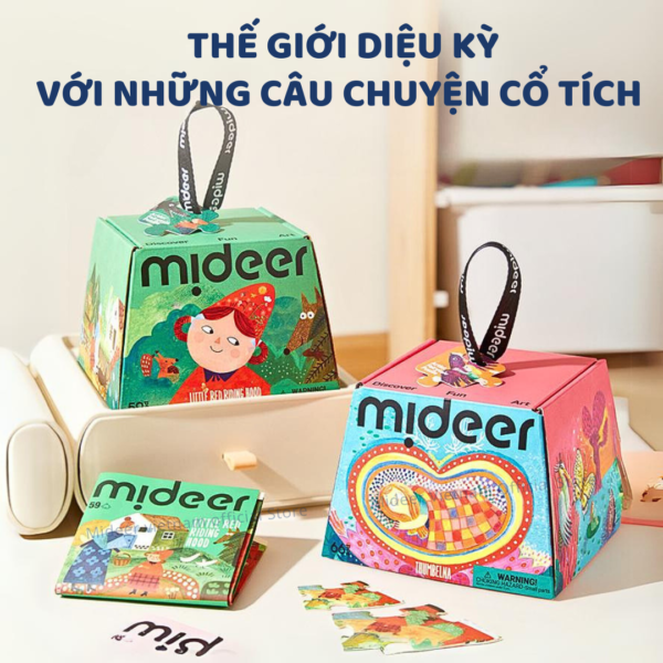 BỘ XẾP HÌNH NGHỆ SĨ ARTIST FAIRYTALE PUZZLE- MIDEER