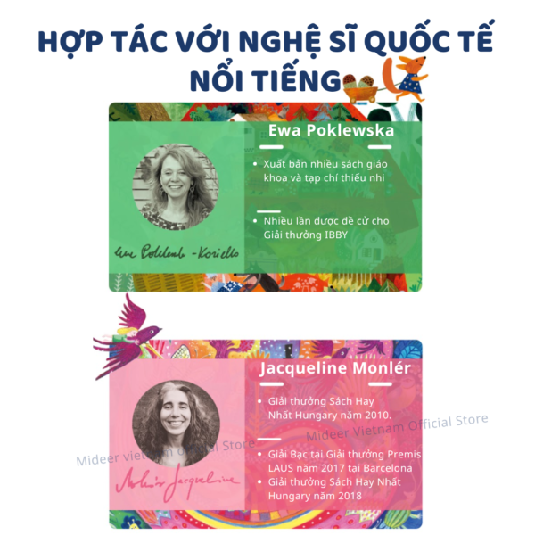 BỘ XẾP HÌNH NGHỆ SĨ ARTIST FAIRYTALE PUZZLE- MIDEER