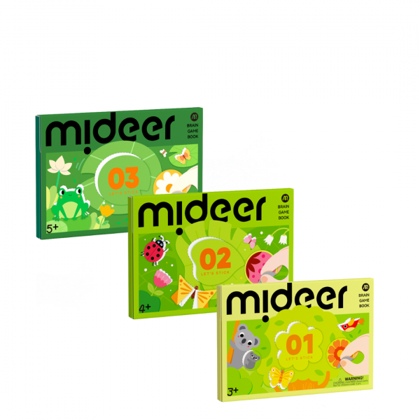 GIẤY THỦ CÔNG CẮT DÁN GẤP LET'S PLAY WITH STICK- MIDEER