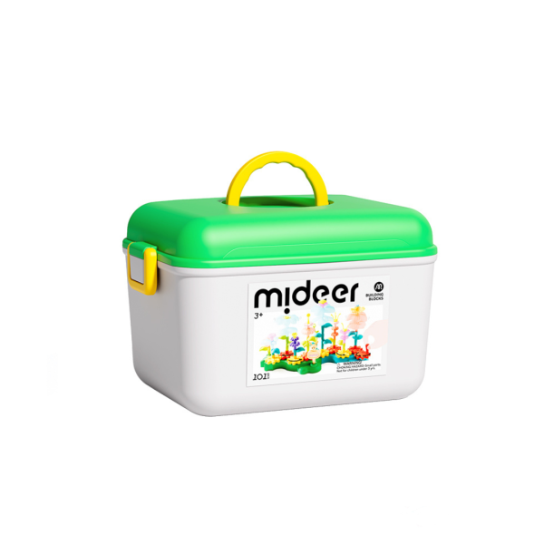 BỘ LẮP RÁP MÔ HÌNH KHỐI VƯỜN HOA ROTATING GARDEN PUZZLE BLOCK 3+- MIDEER