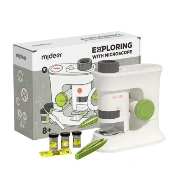 KÍNH HIỂN VI MINI BỎ TÚI EXPLORING WITH MICROSCOPE - MIDEER
