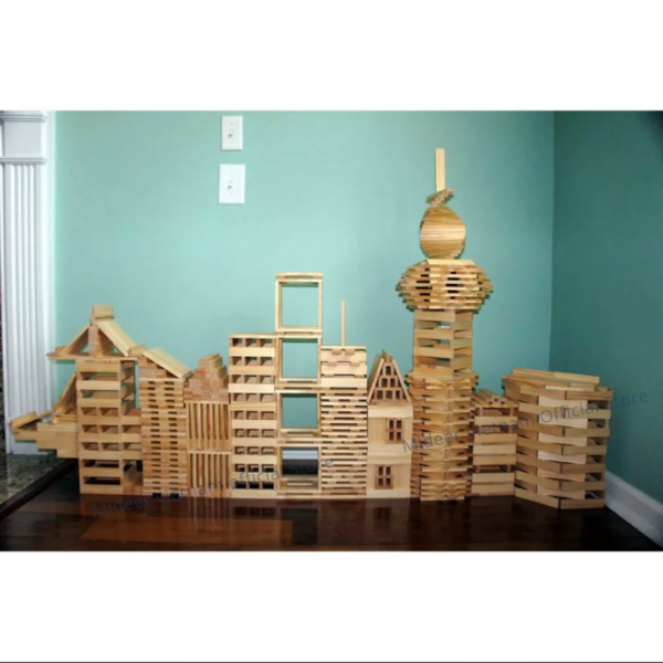 XẾP HÌNH GỖ SÁNG TẠO ARCHIMEDES CITY BLOCKS - MIDEER
