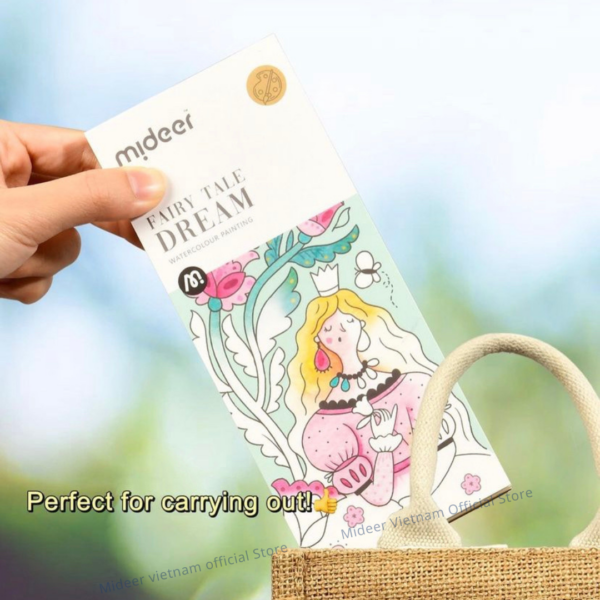 BỘ TRANH TÔ MÀU WATERCOLOUR PAINTING - MIDEER