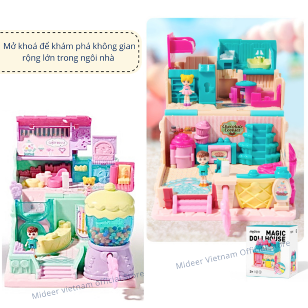 NHÀ BÚP BÊ DOLL HOUSE - MIDEER