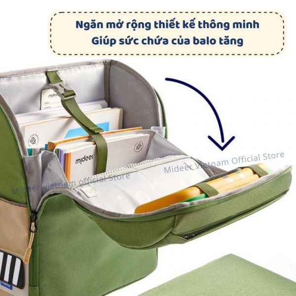 BALO CHỐNG GÙ CHO BÉ WAIST RELIEF BACKPACK- MIDEER
