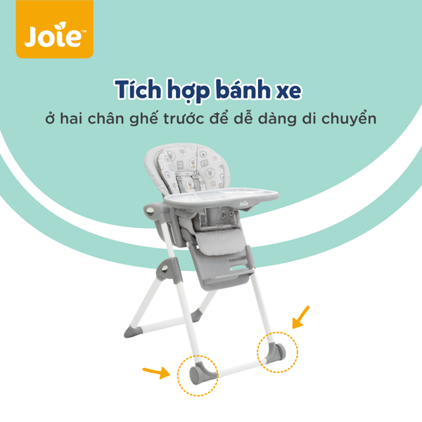 GHẾ ĂN DẶM MIMZY RECLINE LOGAN - JOIE BABY
