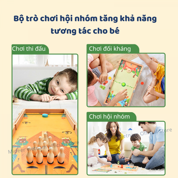 BỘ CỜ BÚNG ĐỐI KHÁNG CAO CẤP CHO BÉ 10IN1 - MIDEER