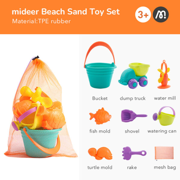 BỘ DỤNG CỤ CHƠI CÁT SAND TOY SET - MIDEER