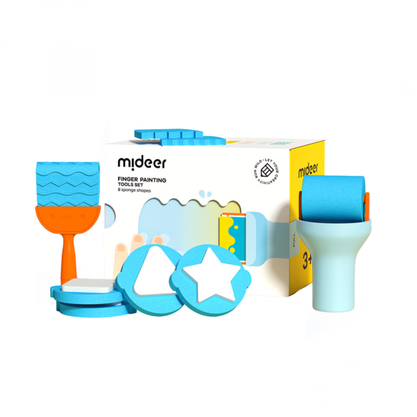 FINGER PAINT TOOLS SET - MIDEER