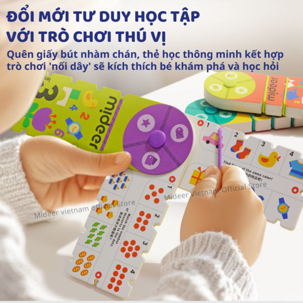 BỘ THẺ HỌC THÔNG MINH FLASHCARD - MIDEER