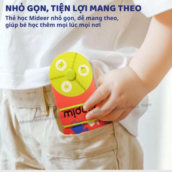 BỘ THẺ HỌC THÔNG MINH FLASHCARD - MIDEER
