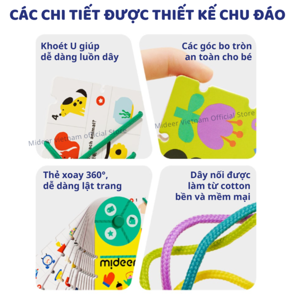 BỘ THẺ HỌC THÔNG MINH FLASHCARD - MIDEER