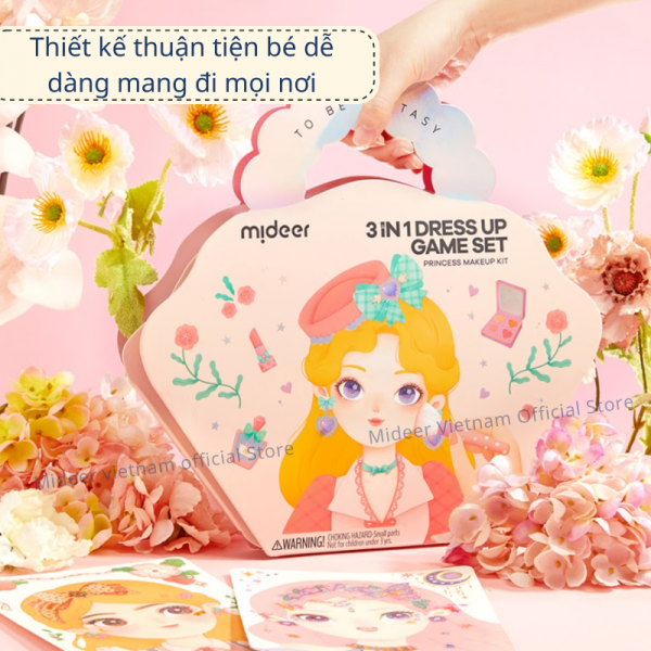 BỘ THIẾT KẾ & TRANG ĐIỂM CÔNG CHÚA  - MIDEER
