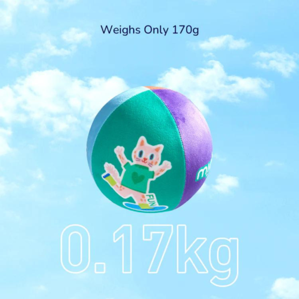 BÓNG VẢI MỀM CHO BÉ SILENT BOUNCY BALL - MIDEER