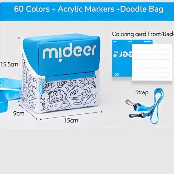 BÚT MÀU DẠ NƯỚC ACRYLIC MARKERS - MIDEER