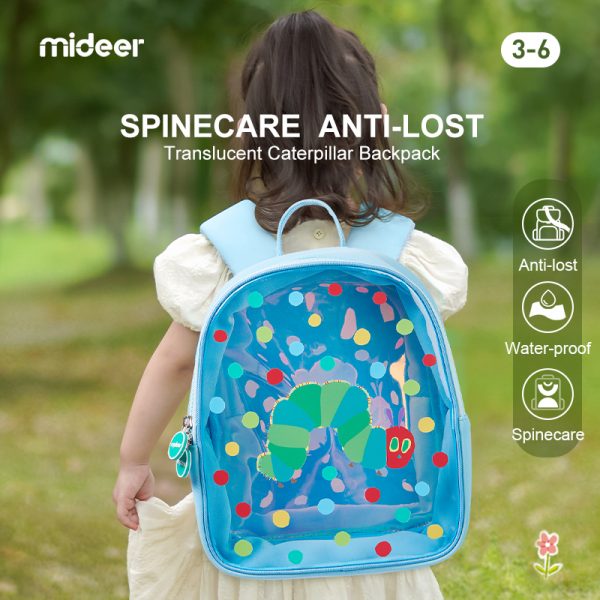 BALO MẦM NON KIDS BACKPACK VERY HUNGRY CATERPILLAR- MIDEER
