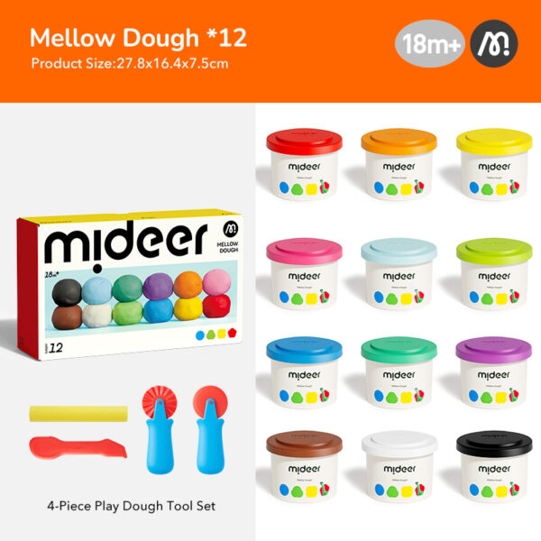 ĐẤT NẶN MELLOW DOUGH - MIDEER