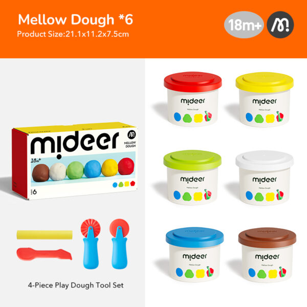 ĐẤT NẶN MELLOW DOUGH - MIDEER
