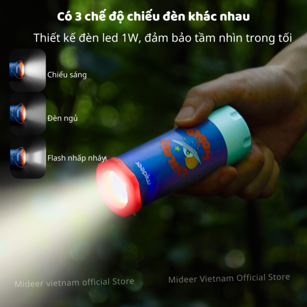 ĐÈN PIN MINI CẦM TAY - MIDEER