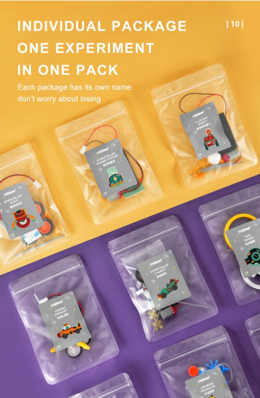 ĐỒ CHƠI KHOA HỌC STEM LẮP RÁP MÔ HÌNH - MIDEER